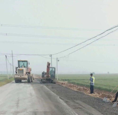 韓廟鎮加速推進鎮域道路建設，構建現代化交通網絡